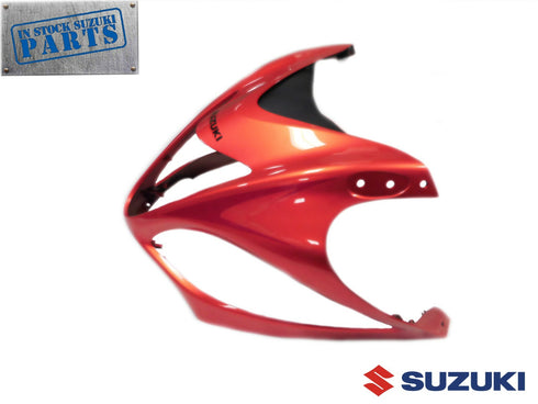 NEW 2008 SUZUKI HAYABUSA GSX1300R OEM ORANGE UPPER NOSE FAIRING 94401-15H01-YME